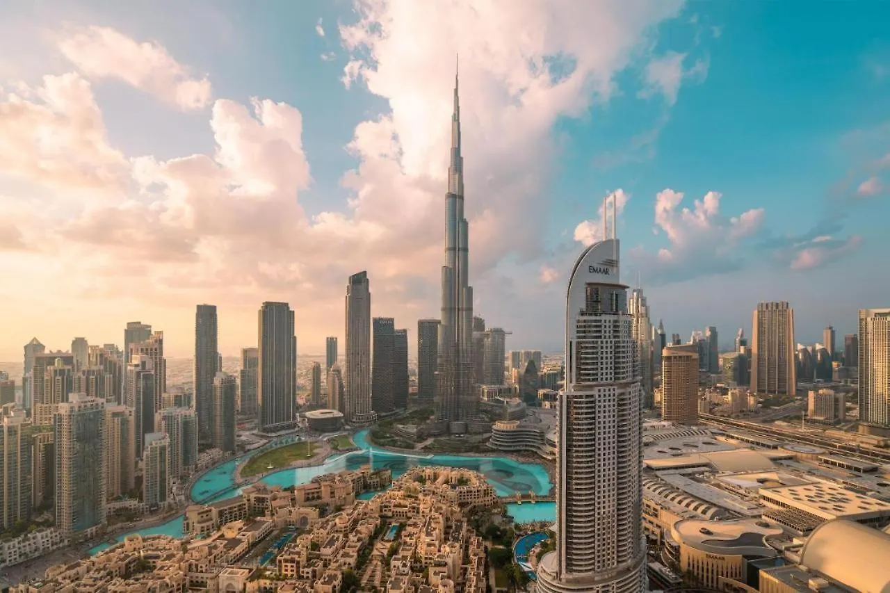 Apartmán Brown Stone - Fountain & Burj Khalifa View Dubaj